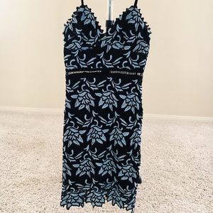 mini dress / AQUA bloomingdales